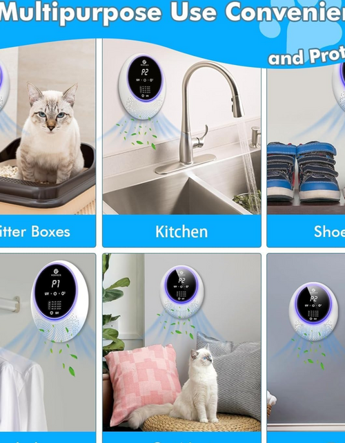 Load image into Gallery viewer, Portable Cat Litter Deodorizer with 10,000mAh Battery
