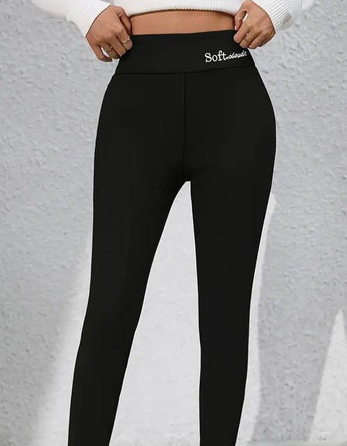 Load image into Gallery viewer, Fleece Lined Thermal Leggings
