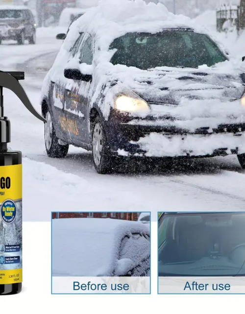 Load image into Gallery viewer, Deicer Spray - Fast Ice &amp; Snow Melting for Cars
