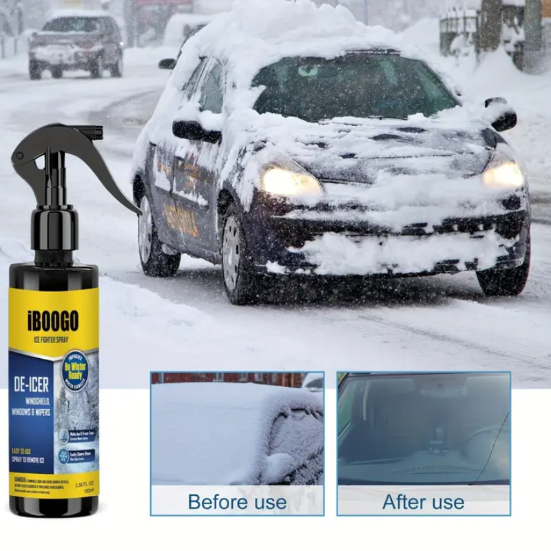 Deicer Spray - Fast Ice & Snow Melting for Cars