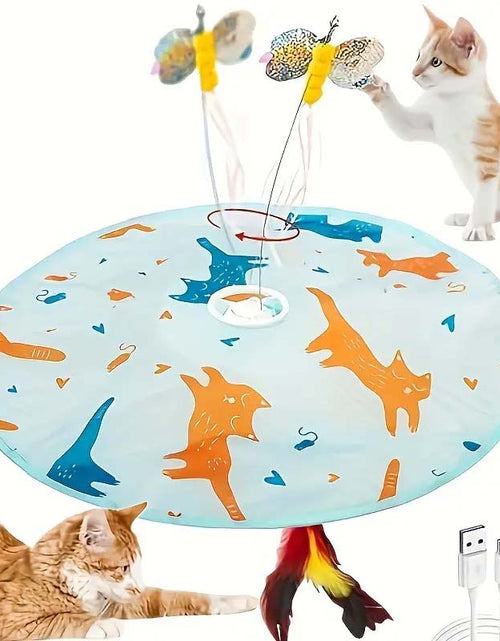 Load image into Gallery viewer, Valonii 2-in-1 Rechargeable Motion-Activated Cat Toy
