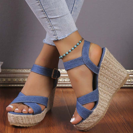 Women's shoes fashion retro summer high heels-Zy Fulfill