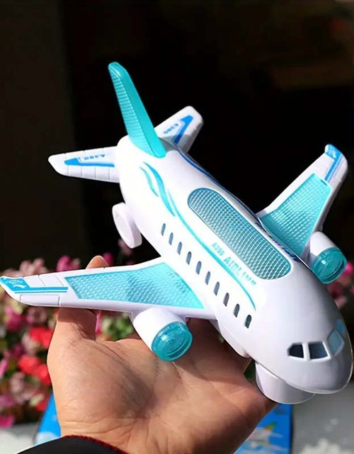 Load image into Gallery viewer, Kids&#39; Electric Airplane Toy with Lights &amp; Music – Ages 3-6
