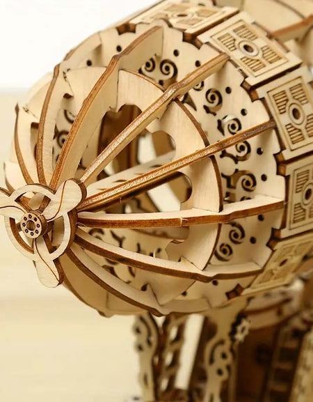 3D Wooden Airship Puzzle - Mechanical Model Kit-Zy Fulfill