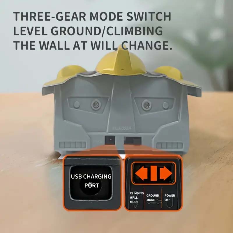 Anti-Gravity RC Wall Climbing Car