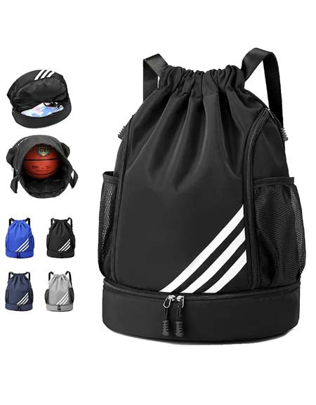 Load image into Gallery viewer, Waterproof Drawstring Sports Backpack Pack
