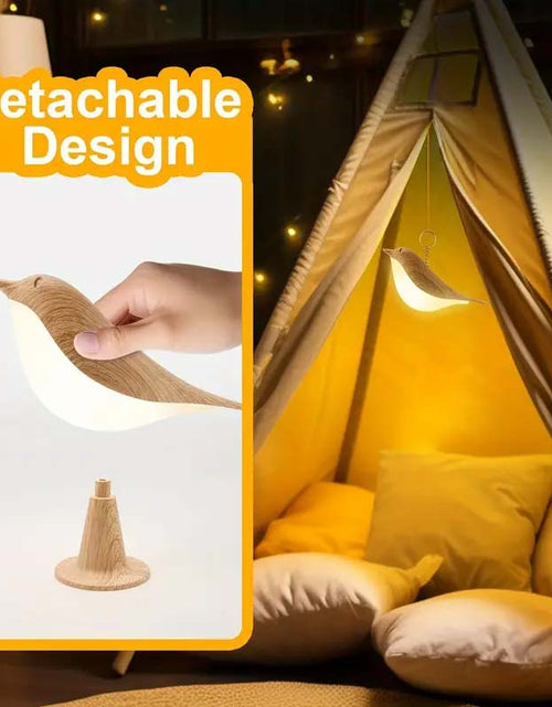 Load image into Gallery viewer, 16-Color Bird-Shaped Touch Lamp - Dimmable &amp; USB Rechargeable
