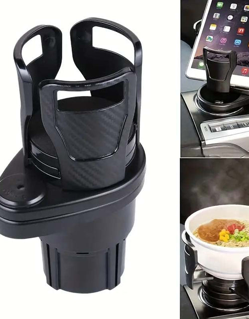 Load image into Gallery viewer, Adjustable Dual Car Cup Holder with Phone Holder &amp; Aromatherapy Organizer | Perfect Fit
