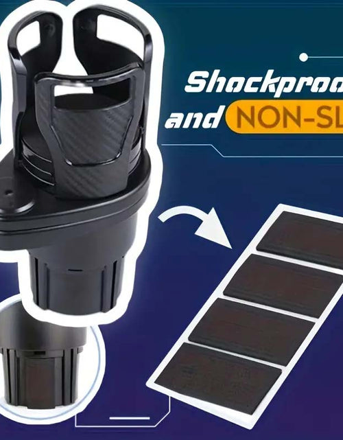 Load image into Gallery viewer, Adjustable Dual Car Cup Holder with Phone Holder &amp; Aromatherapy Organizer | Perfect Fit
