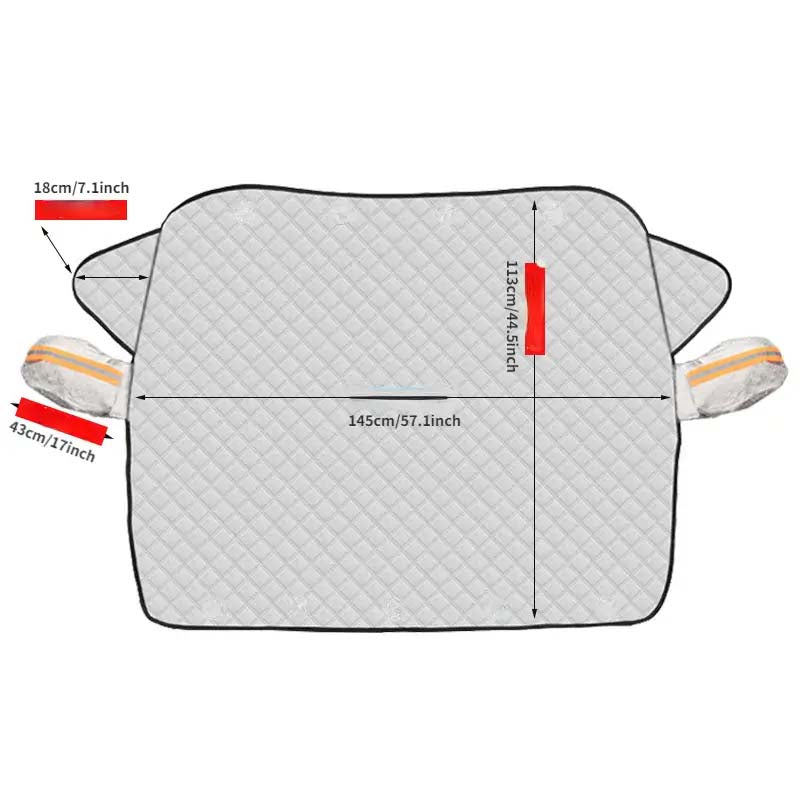 Multi-Function Car Windshield Cover – All-Season Protection & Easy Install-Zy Fulfill