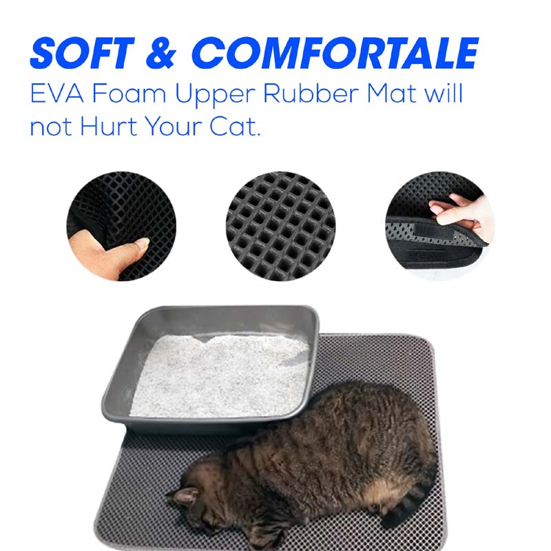 GOATYGOATY® Waterproof Double-Layer Cat Litter Mat