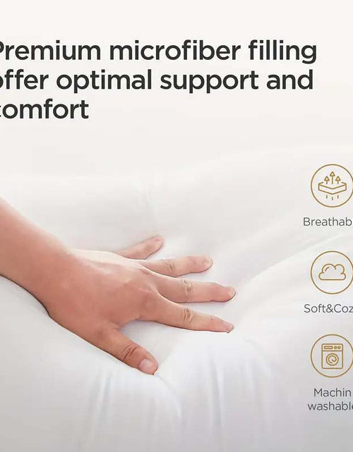 Load image into Gallery viewer, Luxury Cooling Bed Pillow - Hotel Quality, 3D Microfiber, Breathable Cover-Zy Fulfill
