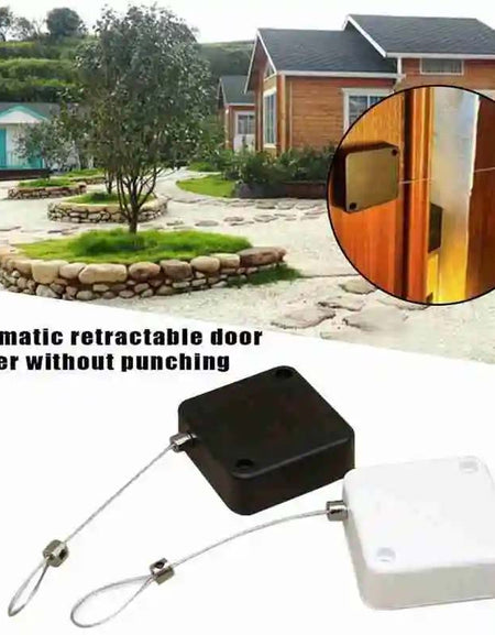 Automatic Punch-Free Soft Close Door Closer for Sliding & Glass Doors (500g-1000g) – Smooth, Secure Closure-Zy Fulfill