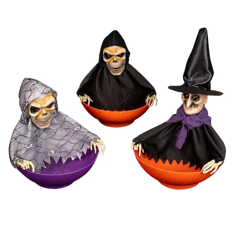 Spooky Electric Fruit Plate for Halloween Party Decor