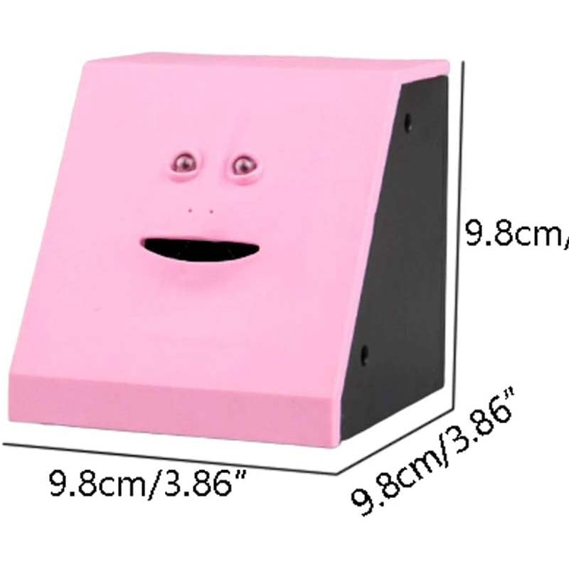 Creative Face Piggy Bank with Intelligent Induction