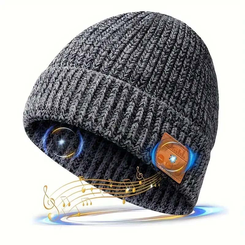 Festive Wireless Music Hat with High-Fidelity Sound & Warm Fleece