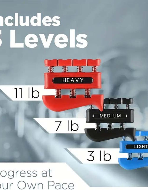 Load image into Gallery viewer, Finger Strengthener - Hand &amp; Forearm Exerciser for Musicians, Climbers &amp; Therapy 💪🎸

