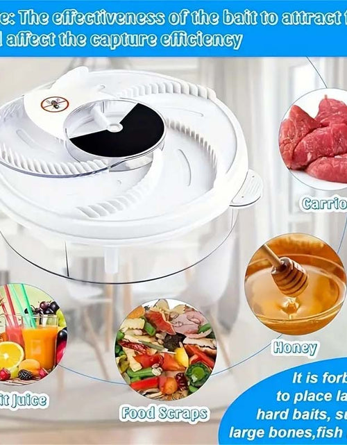 Load image into Gallery viewer, USB Electric Fly Trap – Indoor Insect Catcher
