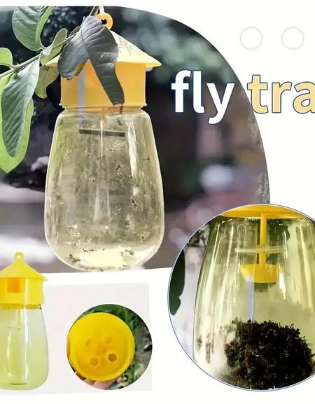 Reusable Non-Toxic Fruit Fly Trap - No Batteries Needed | Eco-Friendly Pest Control-Zy Fulfill