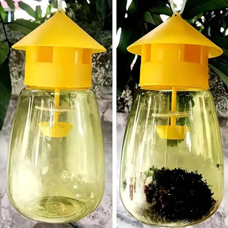 Reusable Non-Toxic Fruit Fly Trap - No Batteries Needed | Eco-Friendly Pest Control