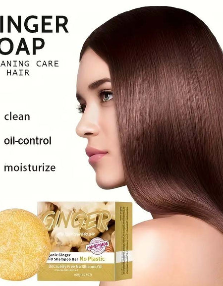 Natural Extract Ginger Hair Soap-Zy Fulfill