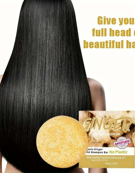 Natural Extract Ginger Hair Soap-Zy Fulfill