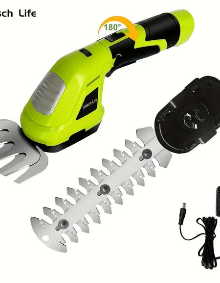 Leisch Life 2-in-1 Cordless Grass Shear & Shrubbery Trimmer-Zy Fulfill