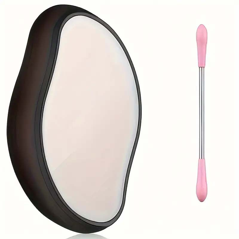 Painless Crystal Glass Hair Removal Eraser for Easy Body Care