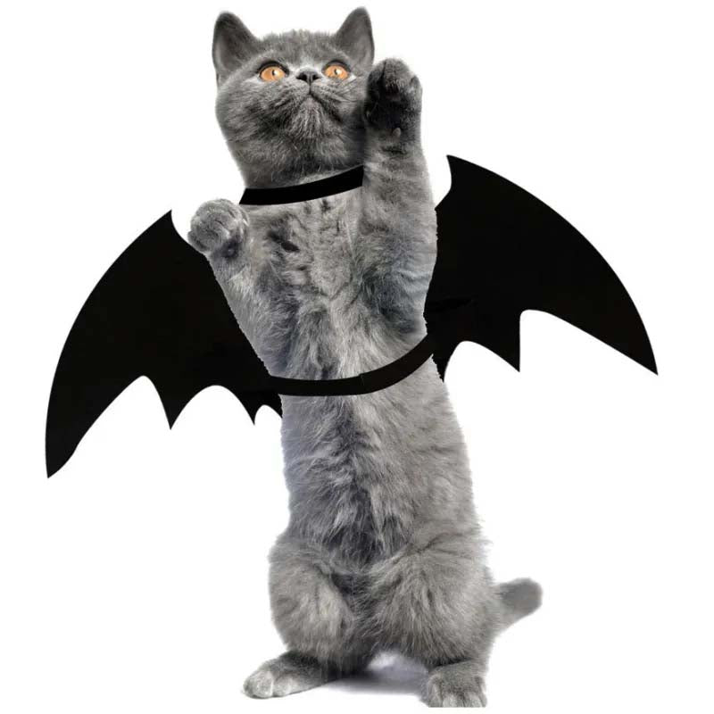 🎃 Halloween Bat Wing Pet Costume - Spooky Fun for Cats & Dogs