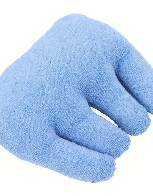 Load image into Gallery viewer, Blue Hand Rehabilitation Grip Cushion with Finger Separators | Prevents Pressure Sores
