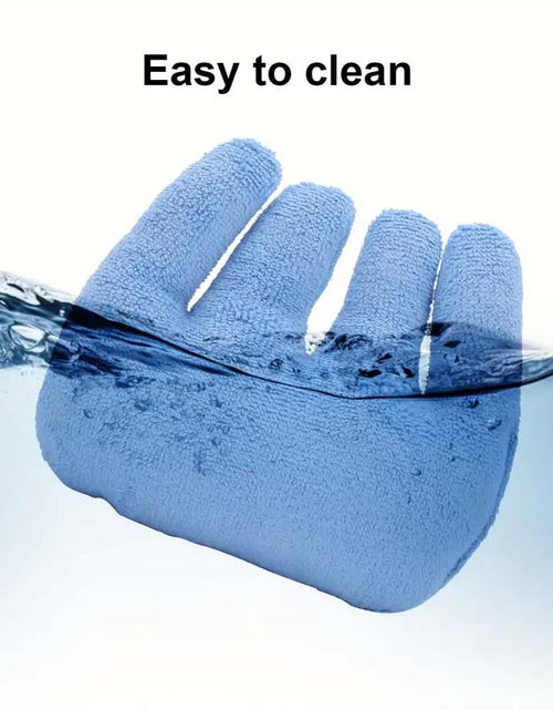 Load image into Gallery viewer, Blue Hand Rehabilitation Grip Cushion with Finger Separators | Prevents Pressure Sores
