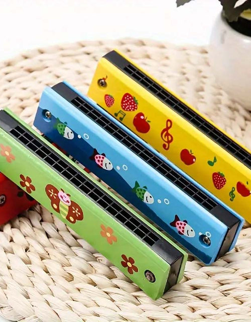 Load image into Gallery viewer, 16-Hole Harmonica Set – Beginner Musical Instrument Toy
