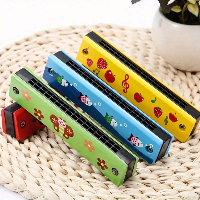16-Hole Harmonica Set – Beginner Musical Instrument Toy