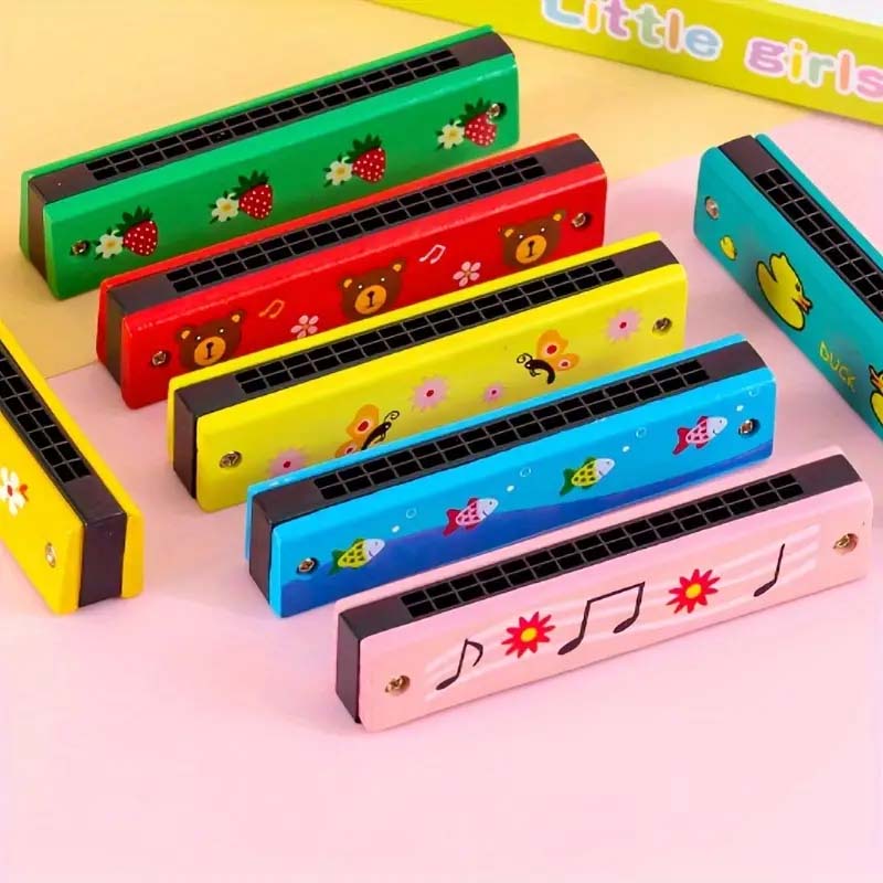 16-Hole Harmonica Set – Beginner Musical Instrument Toy