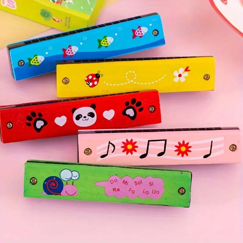 16-Hole Harmonica Set – Beginner Musical Instrument Toy