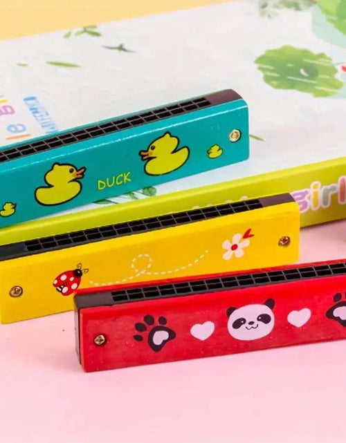 Load image into Gallery viewer, 16-Hole Harmonica Set – Beginner Musical Instrument Toy
