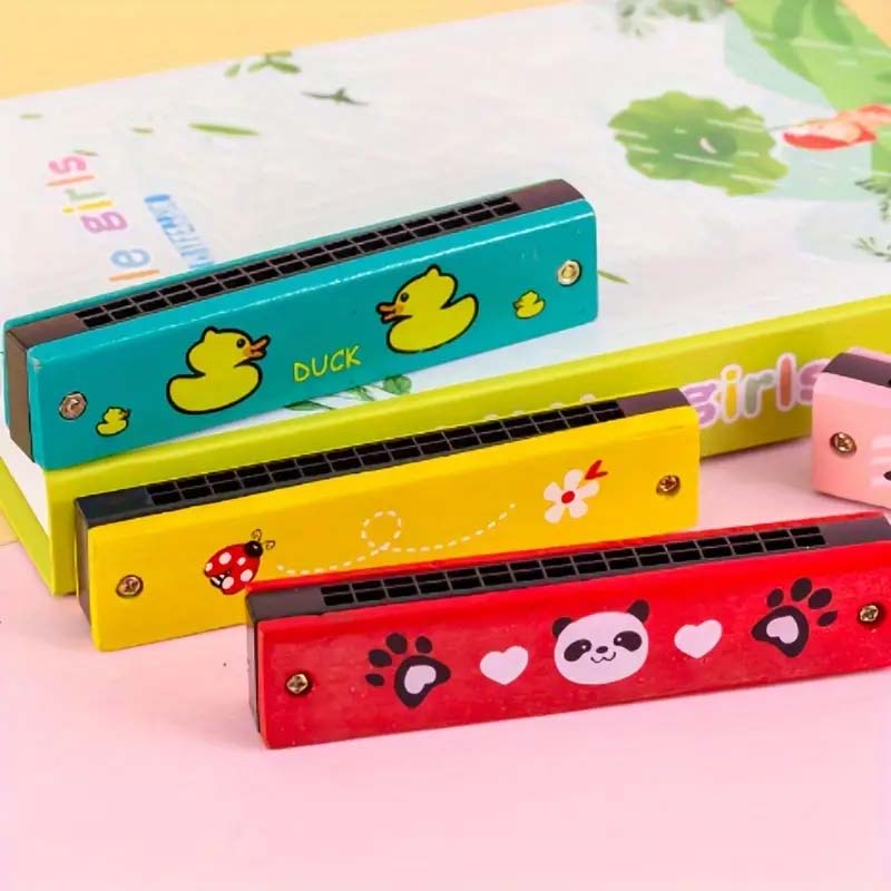 16-Hole Harmonica Set – Beginner Musical Instrument Toy