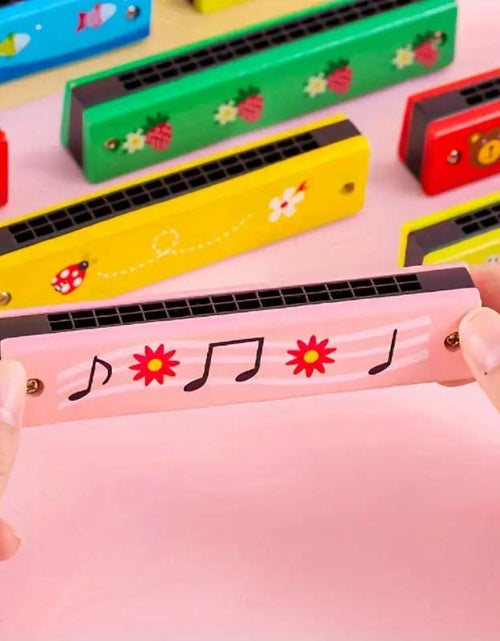 Load image into Gallery viewer, 16-Hole Harmonica Set – Beginner Musical Instrument Toy
