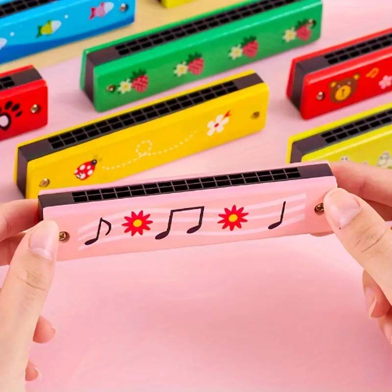 16-Hole Harmonica Set – Beginner Musical Instrument Toy