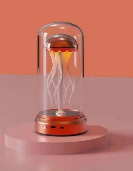 Luminous Mechanical Jellyfish Music Box – Singing Ornament & Ambient Light-Zy Fulfill