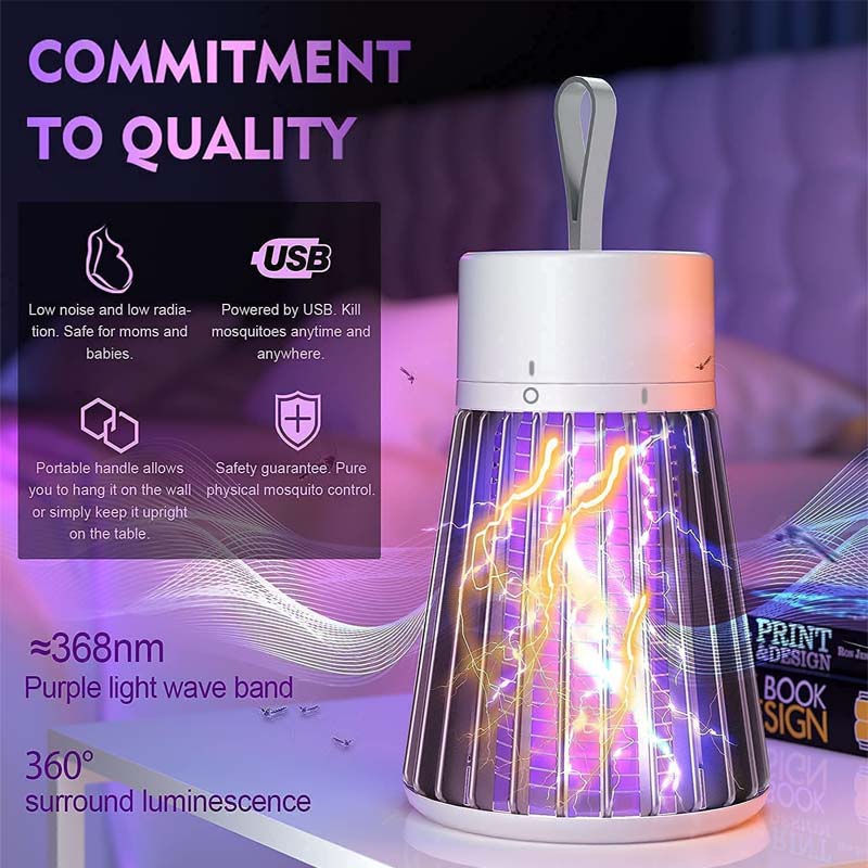 Eco-Friendly LED Mosquito Killer Machine | USB Powered Trap Lamp for Home-Zy Fulfill