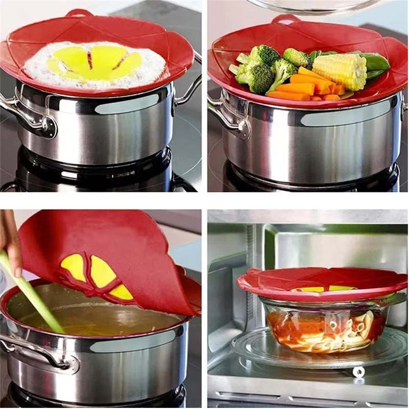 Multifunctional Spill-Proof Silicone Pot Lid-Zy Fulfill