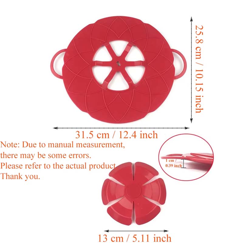 Multifunctional Spill-Proof Silicone Pot Lid-Zy Fulfill