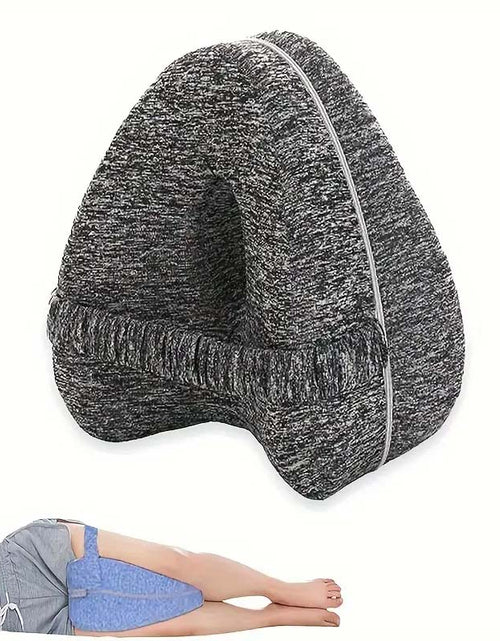 Load image into Gallery viewer, BEAUTRIP Ergonomic Memory Foam Knee Pillow with Strap for Side Sleepers
