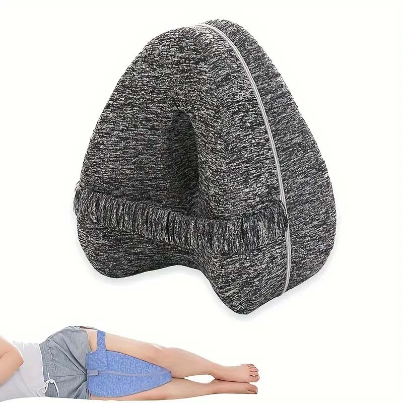 BEAUTRIP Ergonomic Memory Foam Knee Pillow with Strap for Side Sleepers