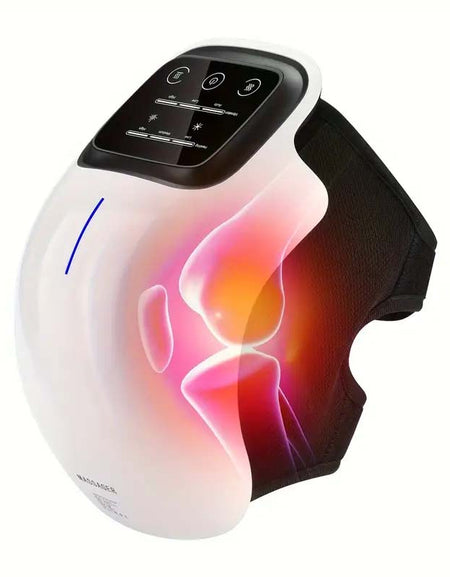 Cordless Knee Massager with Heat & Vibration | Adjustable Temp & LED Screen-Zy Fulfill