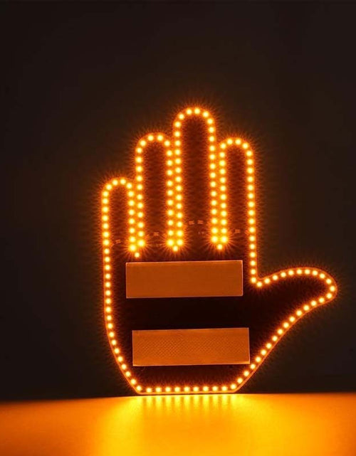 Load image into Gallery viewer, Car Finger Light | Funny LED Gesture Light with Remote Control
