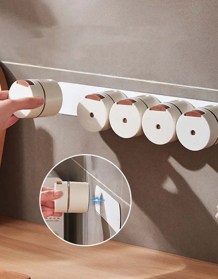 Magnetic Wall-Mounted Salt Control Bottle-Zy Fulfill