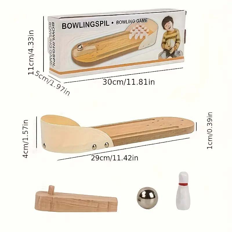 Mini Bowling Set - Office & Home