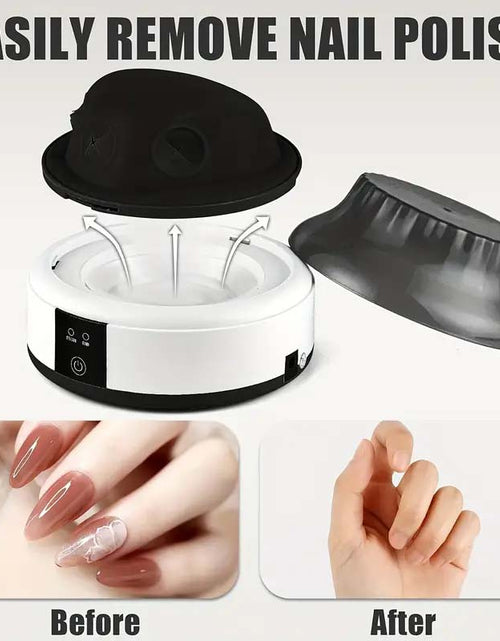 Load image into Gallery viewer, Pro Nail Polish Remover Machine - Electric Steam &amp; Phototherapy
